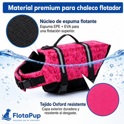 FlotaPup™ | Chaleco Cabeza Arriba