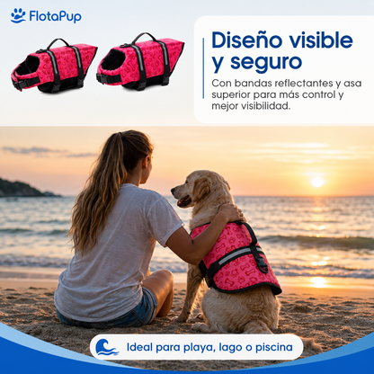 FlotaPup™ | Chaleco Cabeza Arriba