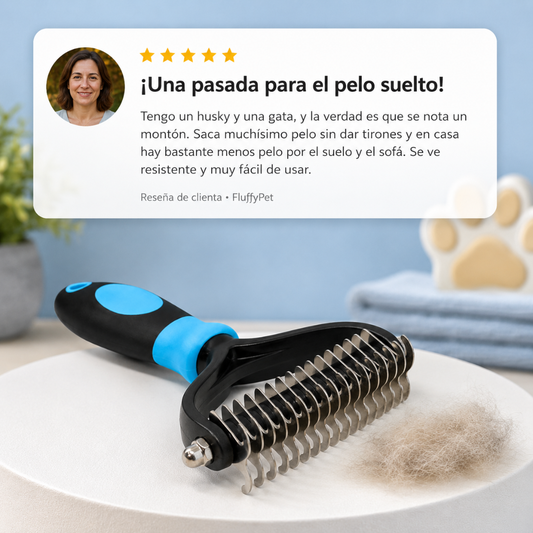FurGlide™ Cepillo 2 en 1 Sin Tirones